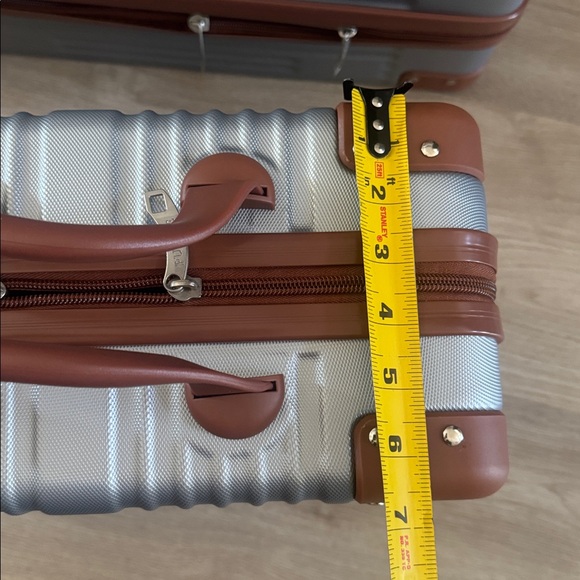 Puiche Tresor 2-Piece Carry-On Spinner Weekender Bag Luggage Set - Picture 11 of 12